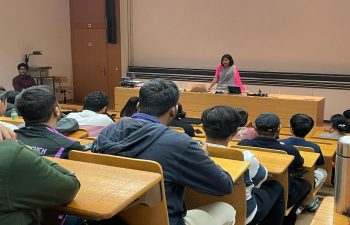  First Secretary Veena Tirkey addressed Indian students of ETH University, Zurich on 20 September 2024    